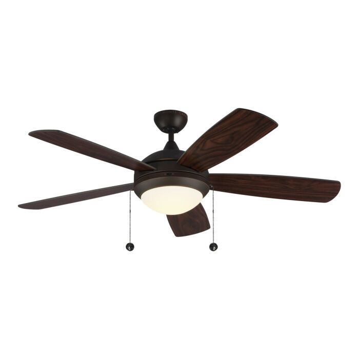 Monte Carlo Discus Classic 52 Inch Indoor Ceiling Fan in Roman Bronze