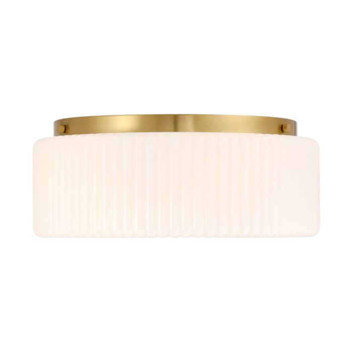 Edgemont 4-Light Ceiling Light in Warm Brass