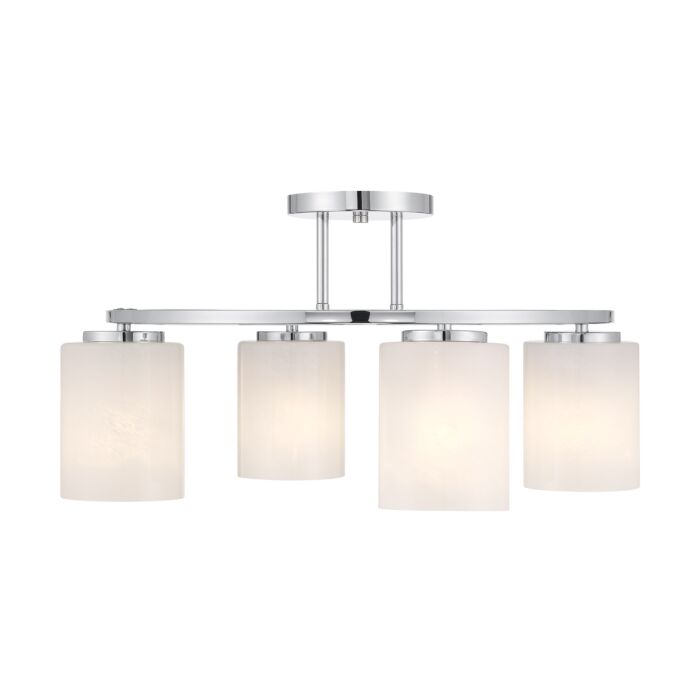Herron 4-Light Ceiling Light in Chrome