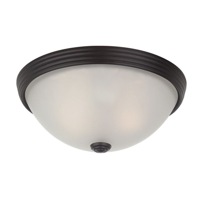 Savoy House 2 Light Ceiling Light in English Bronze