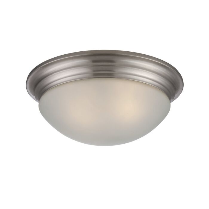 Savoy House 2 Light Ceiling Light in Satin Nickel