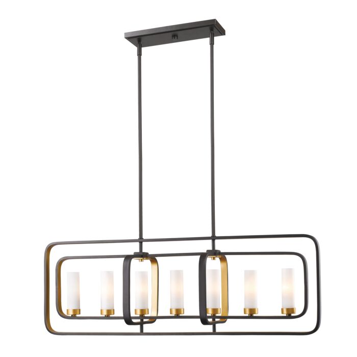 Z Lite Aideen 7 Light Chandelier In Bronze Gold