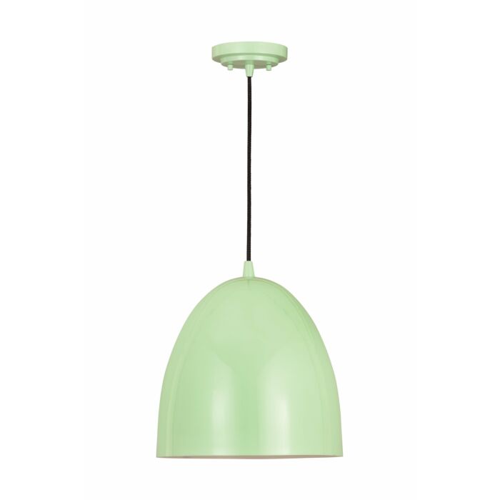 Z Lite Z Studio Dome Pendant 1 Light Pendant Light In Mint