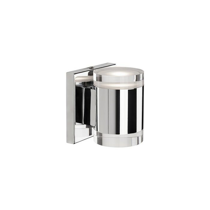 Kuzco Norfolk 2 Light Wall Sconce in Chrome