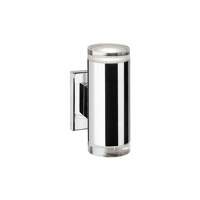 Kuzco Norfolk 2 Light Wall Sconce in Chrome