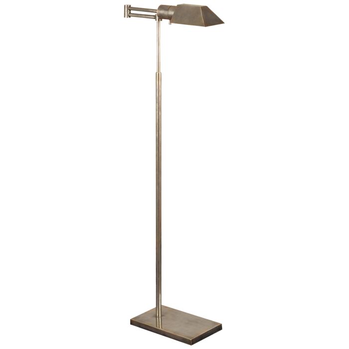 One Light Swing Arm Floor Lamp
