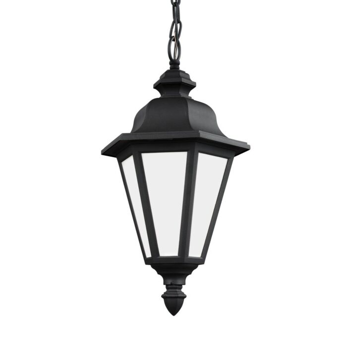 Sea Gull Brentwood Outdoor Hanging Light in Black