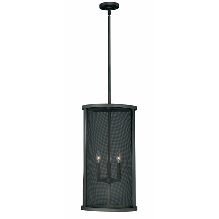 Wicker Park 3-Light Pendant in Warm Pewter