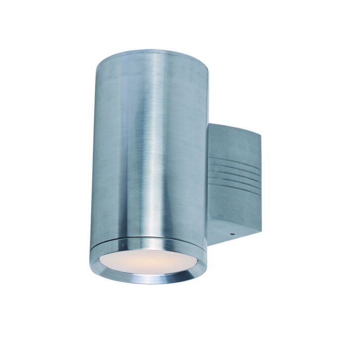 Maxim Lighting Lightray 9.25 Inch Outdoor Wall Mount in Brushed Aluminum