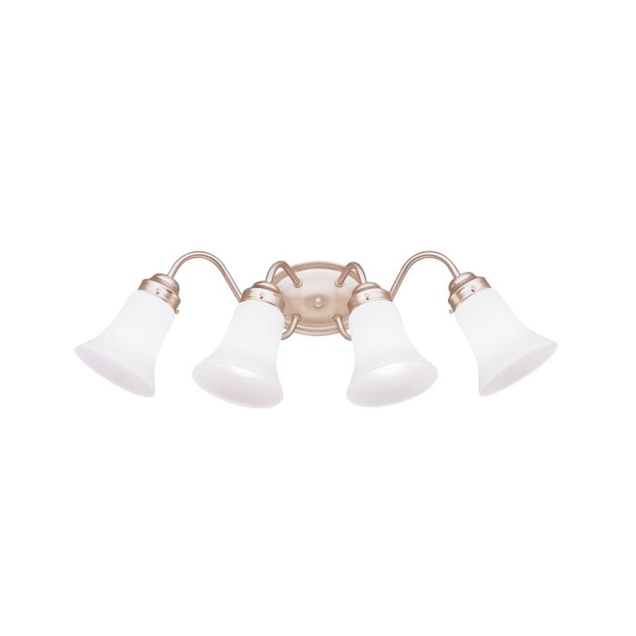 Kichler Signature SignatureBathroom Vanity Light 4 Light in Brushed Nickel