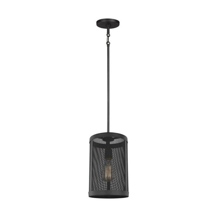 Sea Gull Gereon LED Mini Pendant in Black