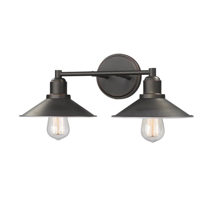 Z Lite Casa 2 Light Bathroom Vanity Light In Olde Bronze