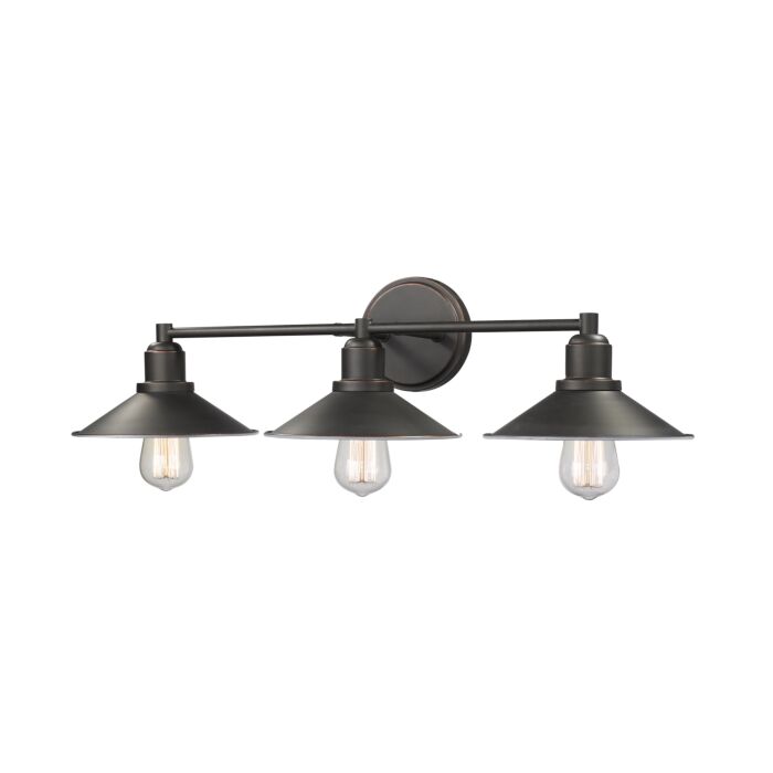 Z Lite Casa 3 Light Bathroom Vanity Light In Olde Bronze