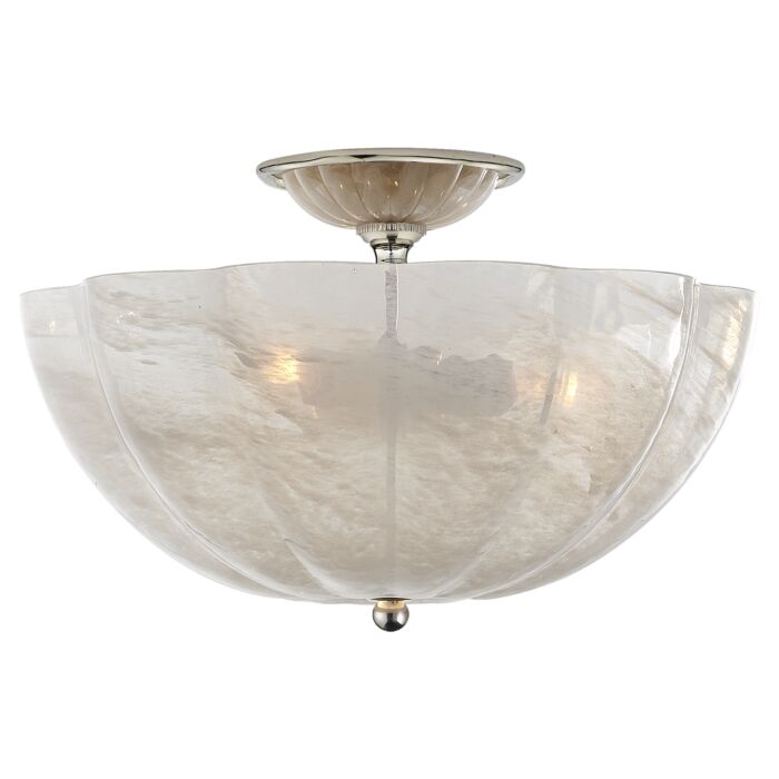 Three Light Semi Flush Mount
