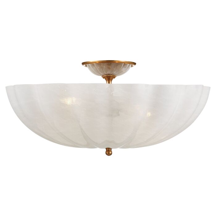 Four Light Semi Flush Mount