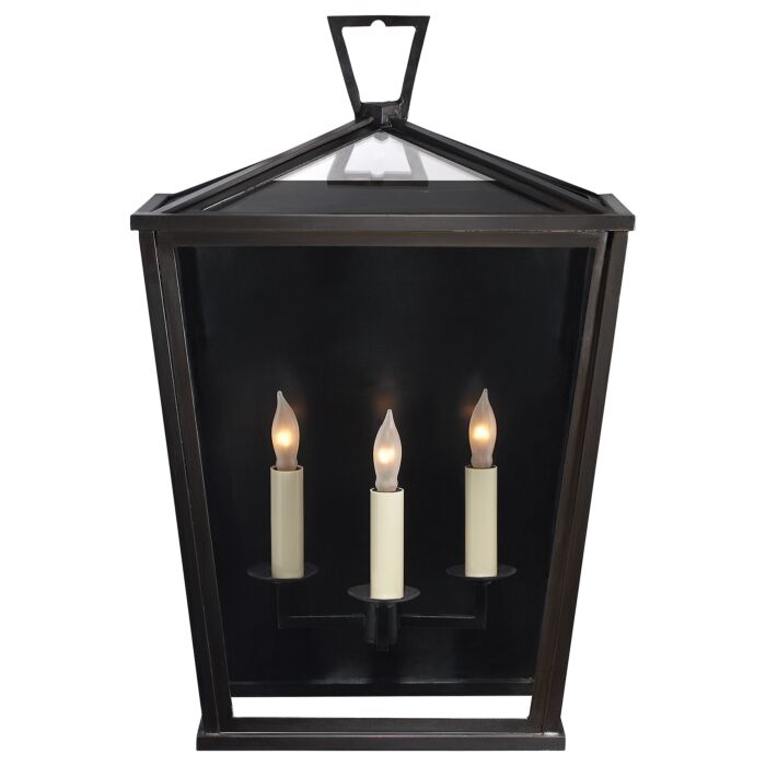 Three Light Wall Lantern