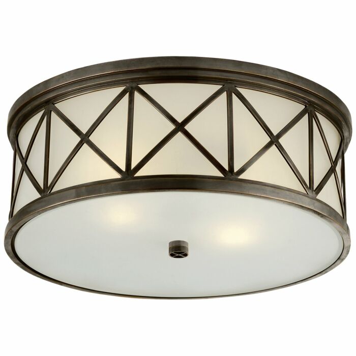 Three Light Flush Mount