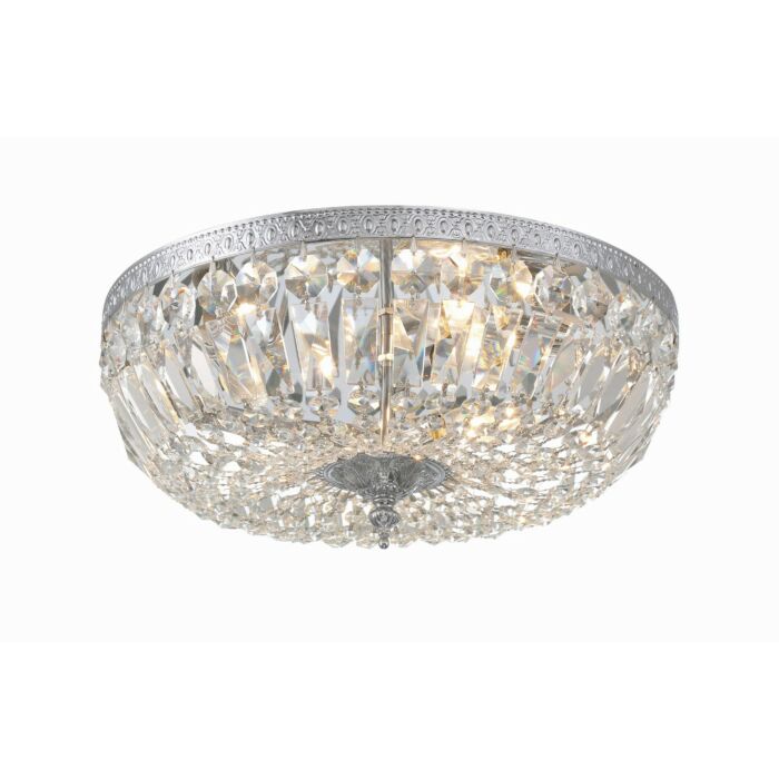 Three Light Flush Mount by Crystorama