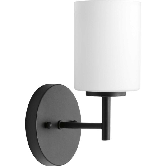 Replay 1-Light Bathroom Vanity Light Bracket in Black