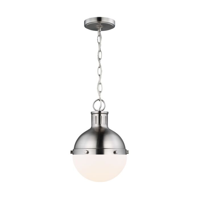 Sea Gull Hanks LED Pendant Light in Brushed Nickel