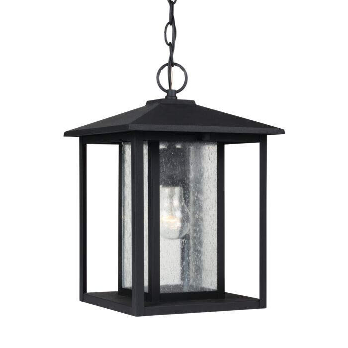 Sea Gull Hunnington Outdoor Hanging Light in Black