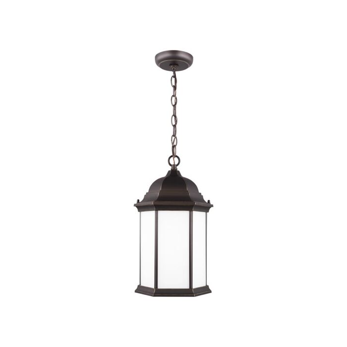 Sea Gull Sevier Outdoor Hanging Light in Antique Bronze