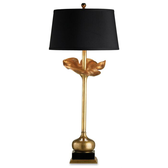 Currey & Company Metamorphosis Table Lamp in Antique Brass