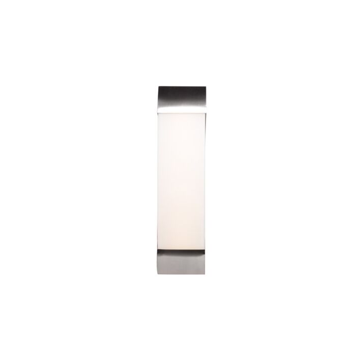 Access West End 3 Inch Bathroom Vanity Light in Brushed Steel