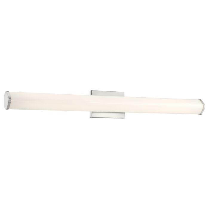 Access Summit Bathroom Vanity Light in Brushed Steel