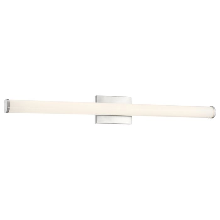 Access Arc Bathroom Vanity Light in Brushed Steel