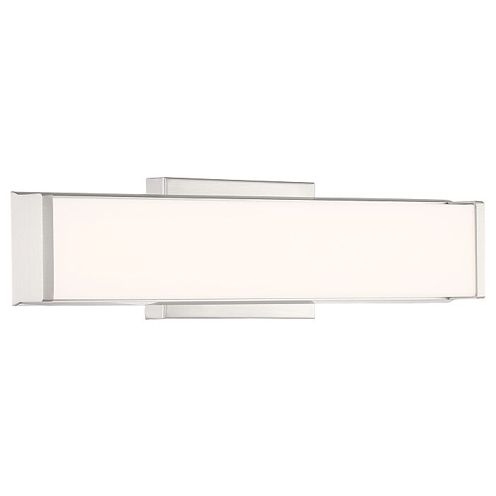Access Citi Bathroom Vanity Light in Brushed Steel