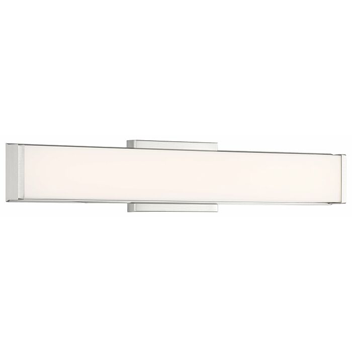Access Citi Bathroom Vanity Light in Brushed Steel