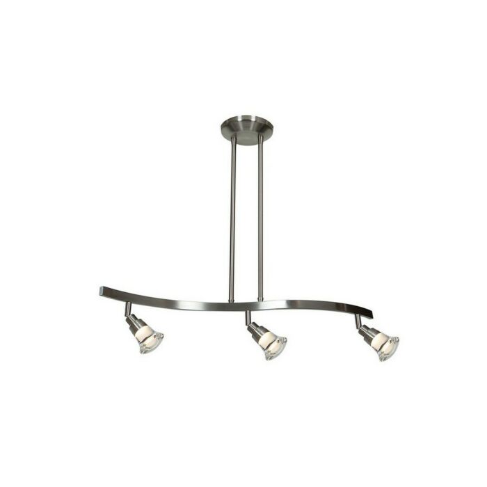 Access Optix 3 Light 28 Inch Pendant Light in Matte Chrome