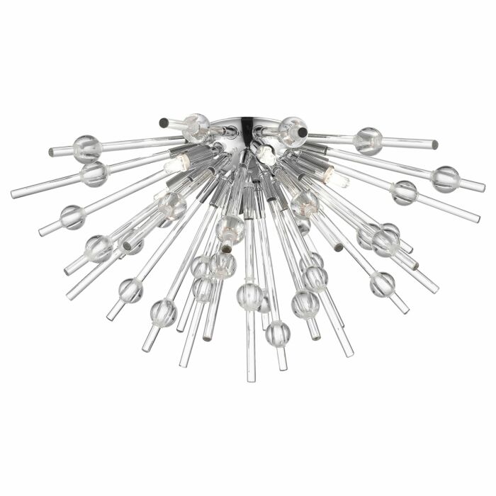 Access Burst 6 Light Ceiling Light in Chrome