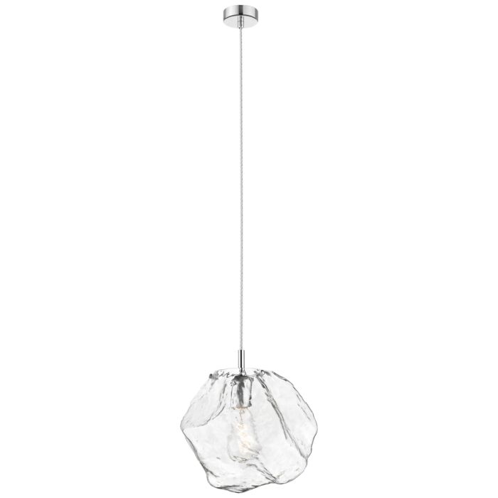 Access Boulder Pendant Light in Chrome