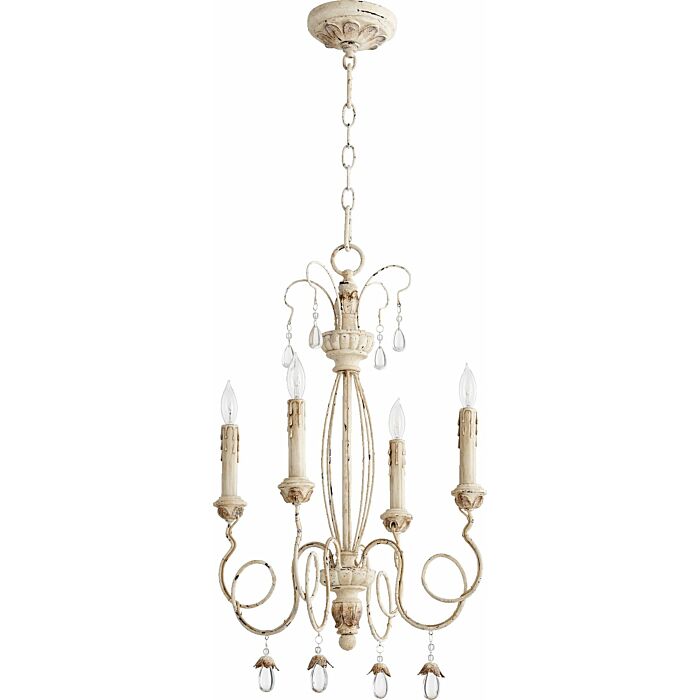 Four Light Chandelier by Quorum