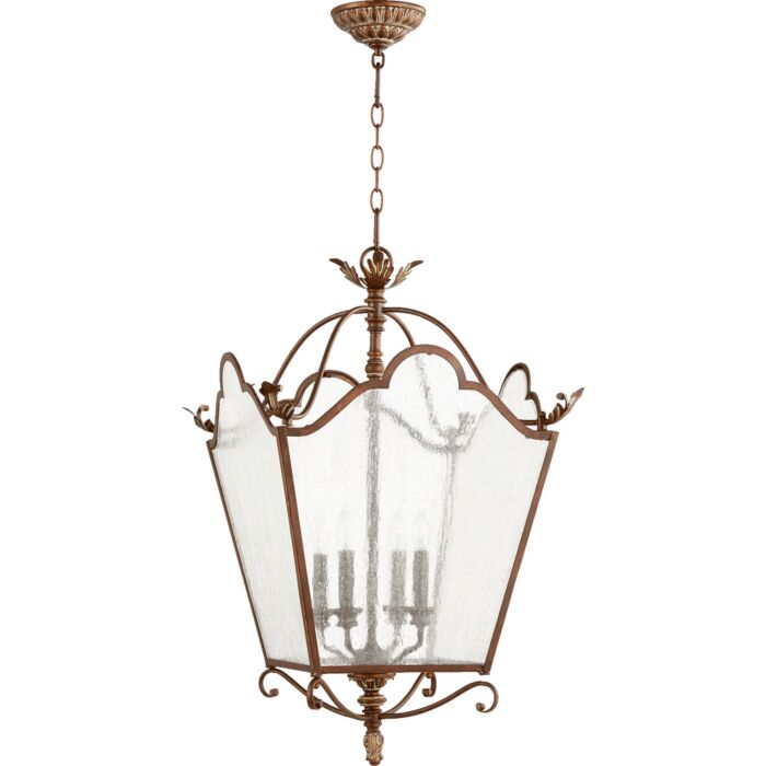 Four Light Entry Pendant by Quorum