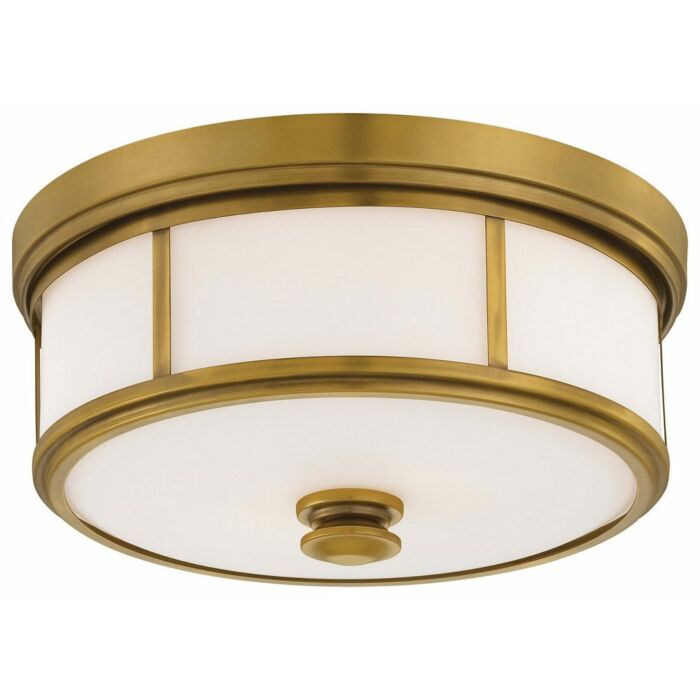 Minka Lavery 3 Light 16 Inch Ceiling Light in Liberty Gold