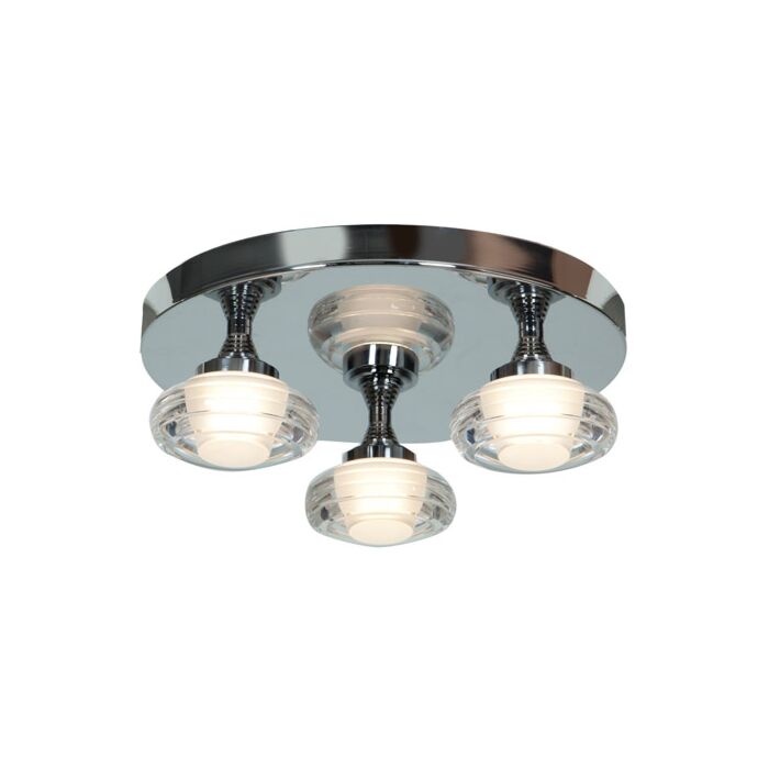 Access Optix 3 Light Ceiling Light in Chrome