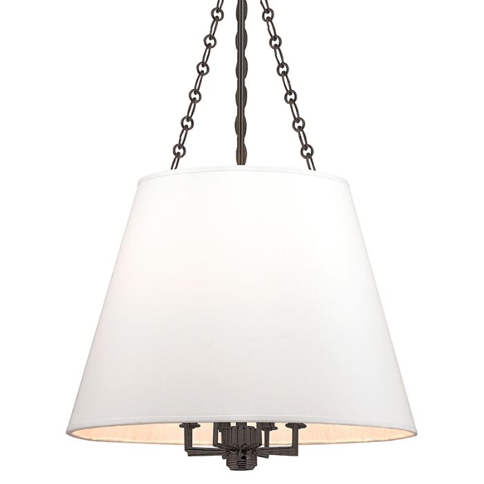 Hudson Valley Burdett 8 Light 36 Inch Pendant Light in Old Bronze