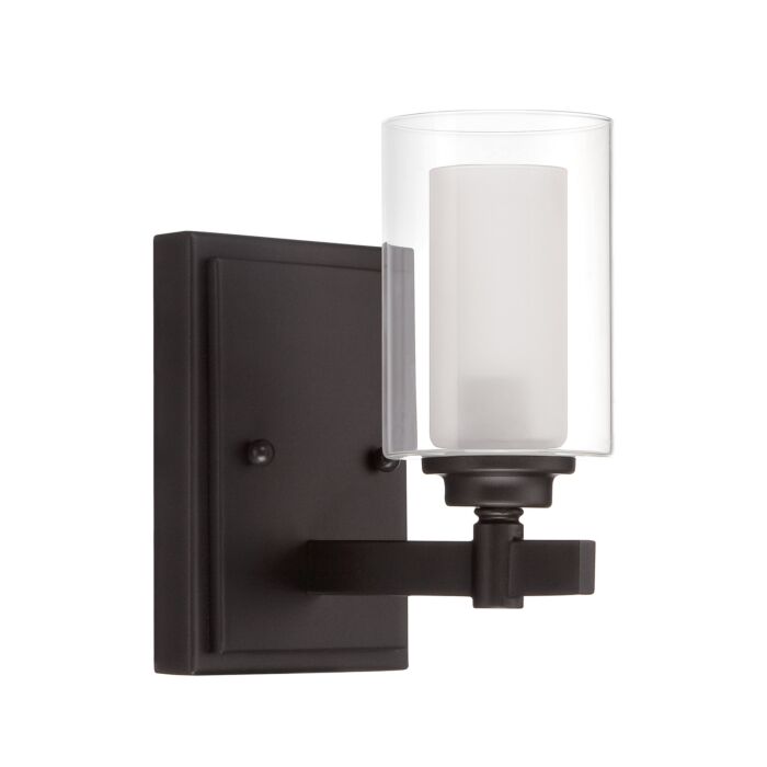 Celeste 1-Light Wall Sconce in Espresso