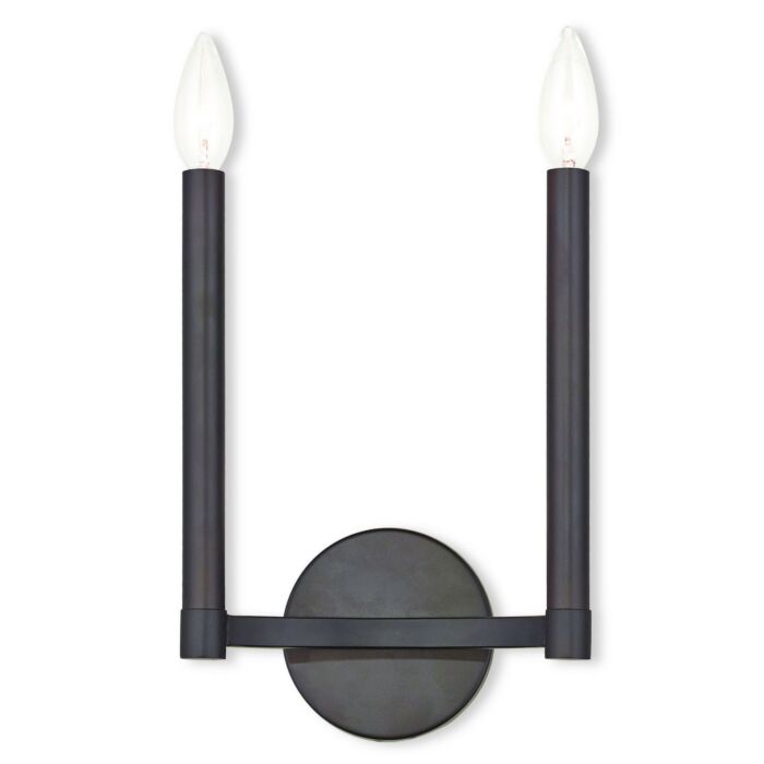 Alpine 2-Light Wall Sconce in Bronze