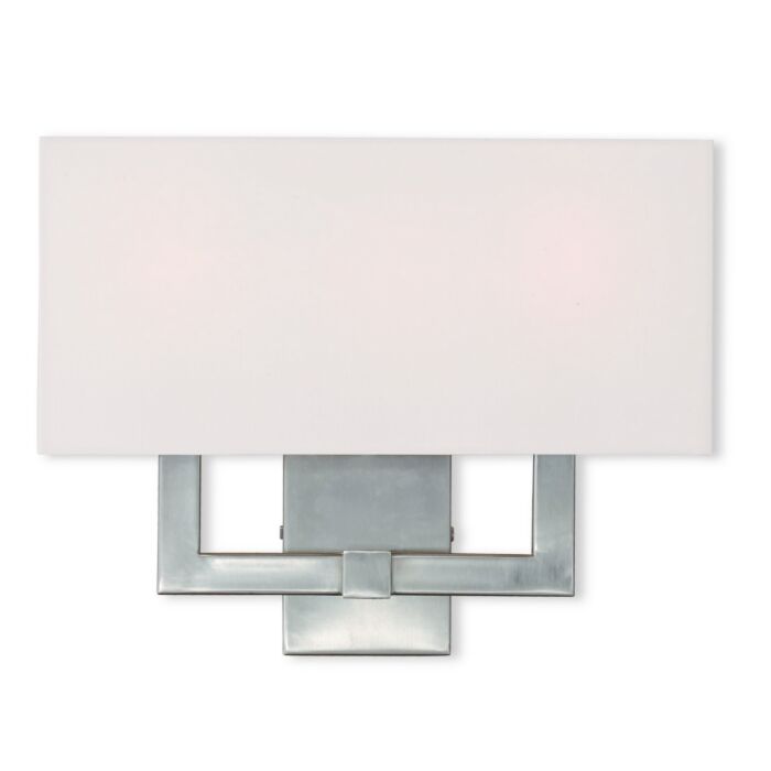 ADA Wall Sconces 3-Light Wall Sconce in Brushed Nickel