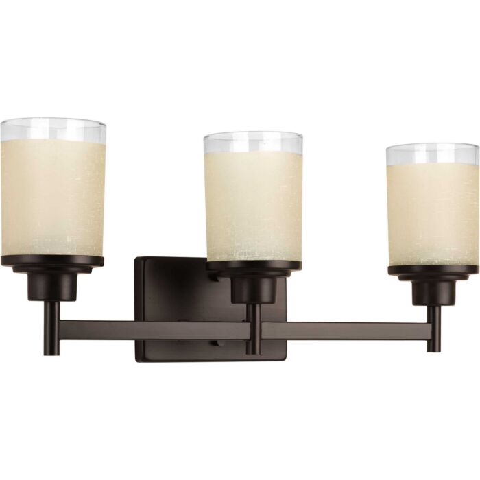 Alexa 3-Light Bathroom Vanity Light in Antique Bronze