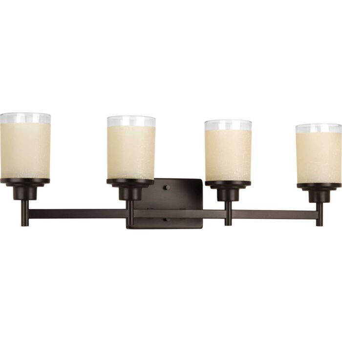 Alexa 4-Light Bathroom Vanity Light in Antique Bronze