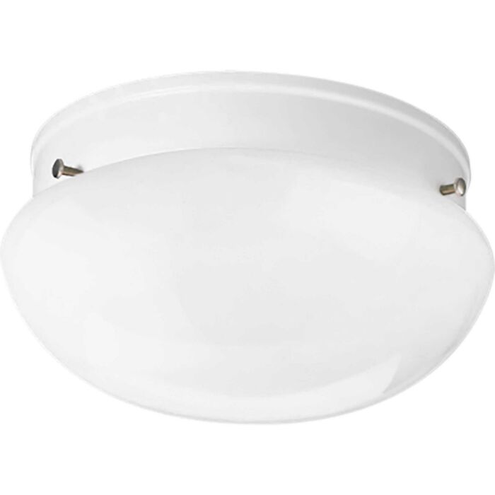 Fitter LED 1-Light LED Flush Mount in White
