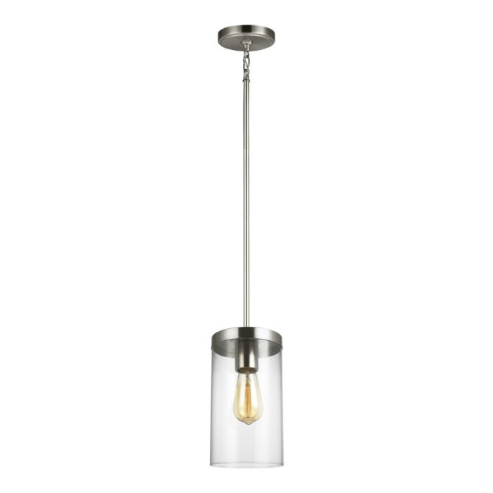 Sea Gull Zire Pendant Light in Brushed Nickel