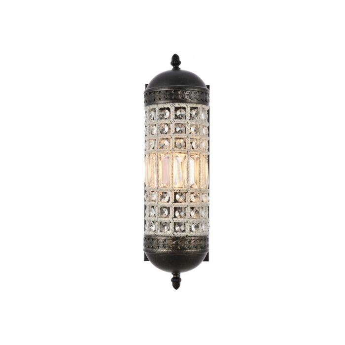 Olivia 1-Light Wall Sconce in Dark Bronze