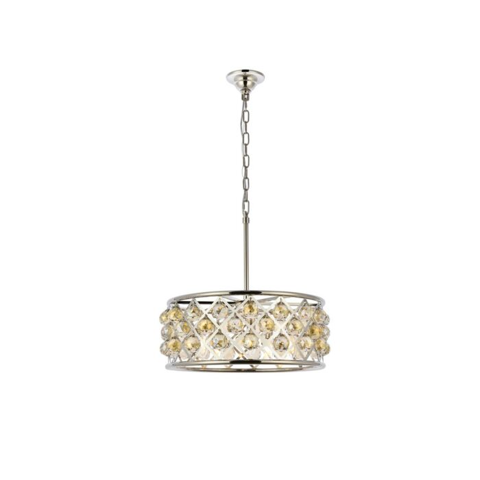 Madison 5-Light Chandelier in Polished Nickel