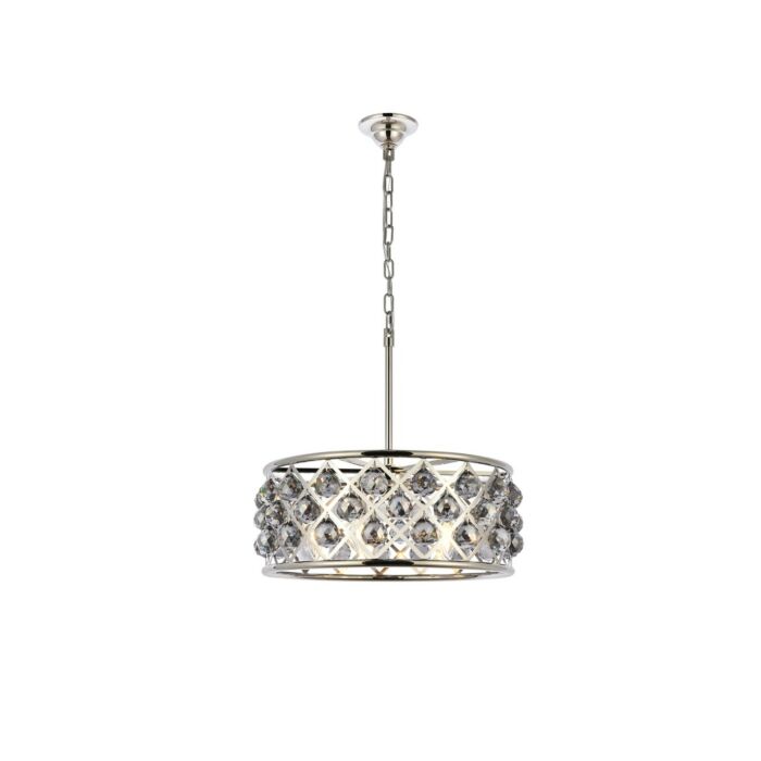 Madison 5-Light Chandelier in Polished Nickel
